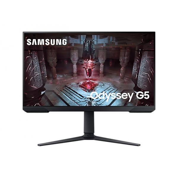 Samsung Odyssey LS27CG510EU Monitor PC 68,6 cm [27] 2560 x 1440 Pixel Quad HD LED Nero (Odyssey LS27CG510EUXXU 27 INCH QHD Gaming Monitor - 165Hz 1ms)