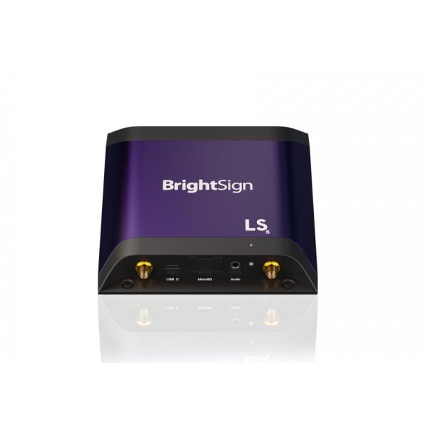BrightSign LS445 lettore multimediale Nero, Viola 4K Ultra HD Wi-Fi