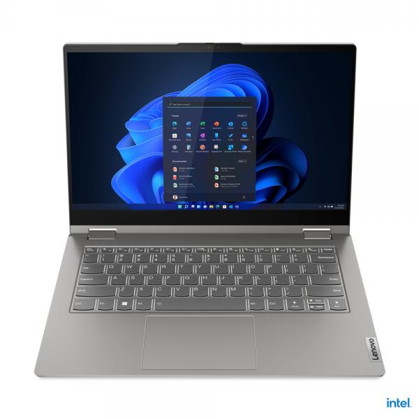 Lenovo ThinkBook 14s Yoga IntelÂ® Coreâ„¢ i5 i5-1335U Ibrido [2 in 1] 35,6 cm [14] Touch screen Full HD 8 GB DDR4-SDRAM 256 GB SSD Wi-Fi 6 [802.11ax] Windows 11 Pro Grigio (THINKBOOK 14S YOGA G3 I5-1335U - 8GB 256GB SSD 14.0 FHD W11P) - Versione Tedesca