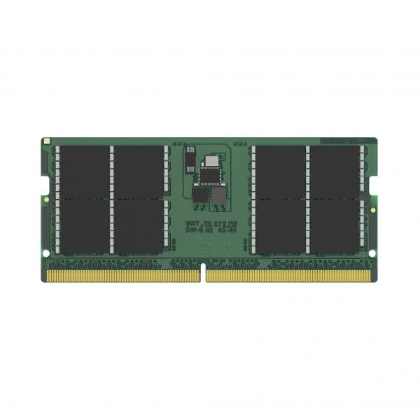 Kingston Technology ValueRAM KVR52S42BD8K2-64 memoria 64 GB 2 x 32 GB DDR5 5200 MHz (KVR 64G DDR5 5200 NonECCSODIMM)