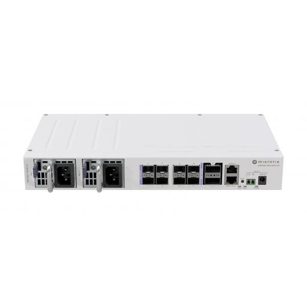 Mikrotik CRS510-8XS-2XQ-IN switch di rete L3 Fast Ethernet (10/100) Supporto Power over Ethernet (PoE) Bianco