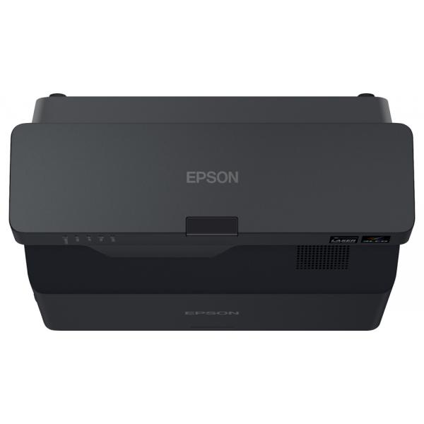 Epson EB-775F videoproiettore Proiettore a raggio ultra corto 4100 ANSI lumen 3LCD 1080p [1920x1080] Nero (EB775F Projector - Agile UST laser display)