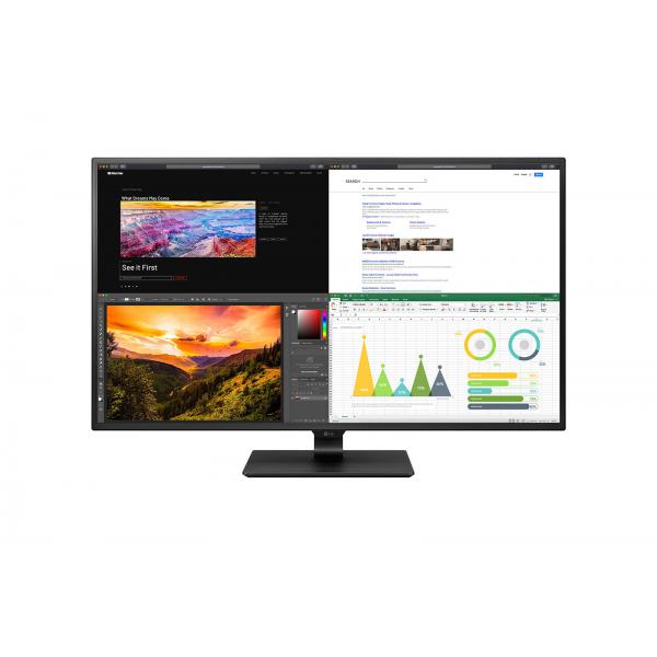 LG 43UN700P-B Monitor PC 109,2 cm [43] 3840 x 2160 Pixel 4K Ultra HD LED Nero (43 INCH UHD 4K Monitor)