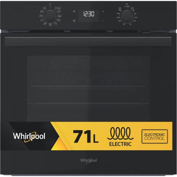Whirlpool FORNO 71LT MULTI12 A+ NERO COOK3 PIZZA SMARTCLEAN8003437939266