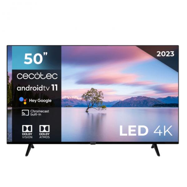 Smart Tv Cecotec 02561 50 Hz Nero 50" 4k Ultra Hd Led