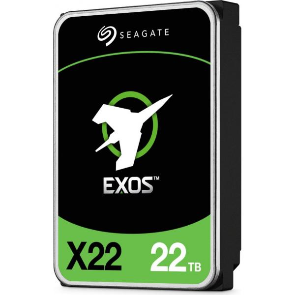Seagate ST22000NM000E disco rigido interno 3.5 22 TB SAS (Seagate Exos X22 ST22000NM000E - Hard drive - 22 TB - internal - 3.5 - SAS 12Gb/s - 7200 rpm)