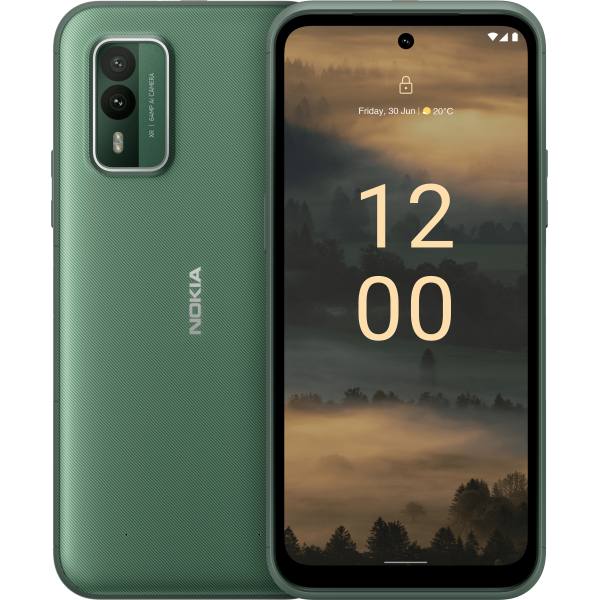 Nokia XR21 16,5 cm [6.49] Doppia SIM Android 12 5G USB tipo-C 6 GB 128 GB 4800 mAh Verde (XR21 6/128GB D.Sim - Green)