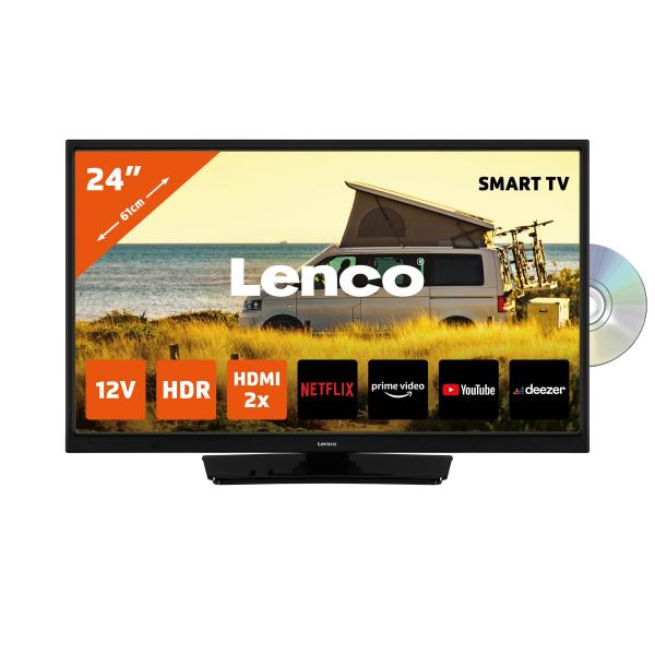 Lenco DVL-2483BK TV 61 cm (24") HD Smart TV Wi-Fi Nero