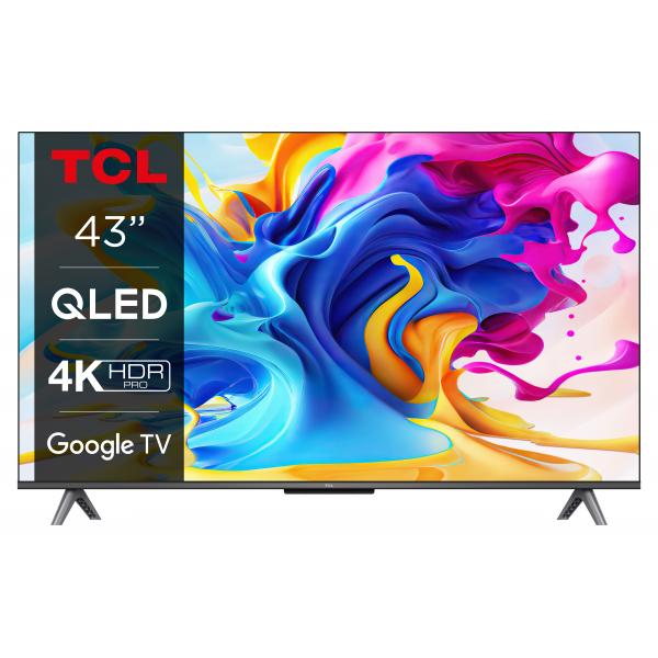 Tcl TVC QLED 43 4K SMART TV WIFI HDR10+ DVB-T2/C/S25901292519742