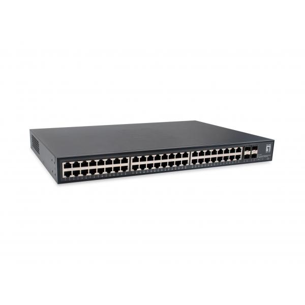 LevelOne GTU-5211 switch di rete Non gestito Gigabit Ethernet (10/100/1000) Nero