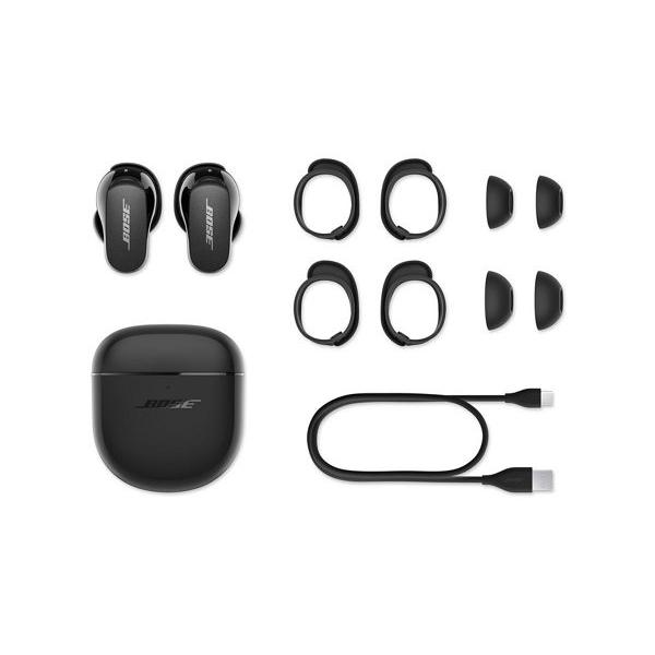 Bose Earbuds II Auricolare Wireless In-ear Musica e Chiamate USB tipo-C Bluetooth Nero (Bose QuietComfort II - EarpodsTriple Black - Warranty: 12M)