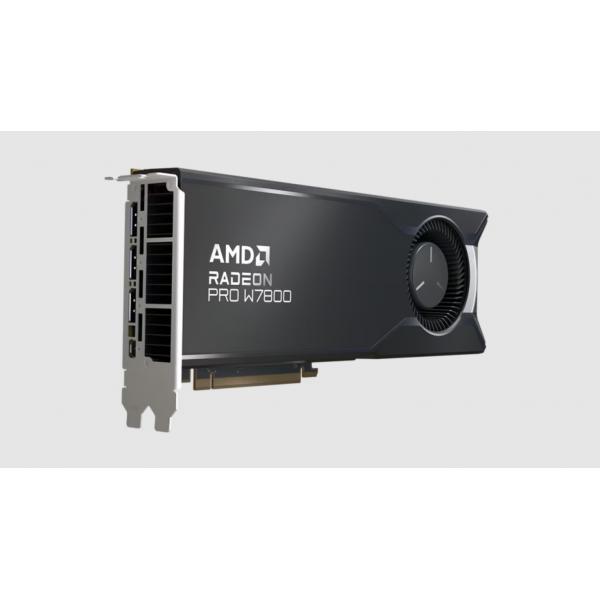AMD Radeon Pro W7800 - Scheda grafica - Radeon Pro W7800 - 32 GB GDDR6 - PCIe 4.0 x16 - 3 x DisplayPort, Mini DisplayPort
