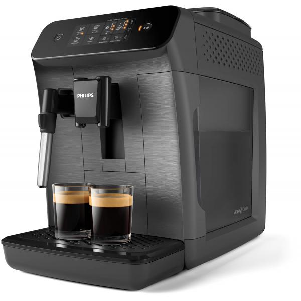 Philips 800 series EP0824/00 Macchina caffè automatica, 3 bevande, montalatte, 1.8 L, macine in ceramica (Philips EP 0824/00)