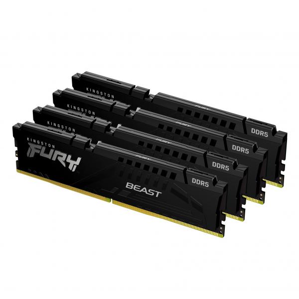 Kingston Fury Beast 128GB kit 4x32GB DDR5 5600MHz CL40 - Memorie RAM