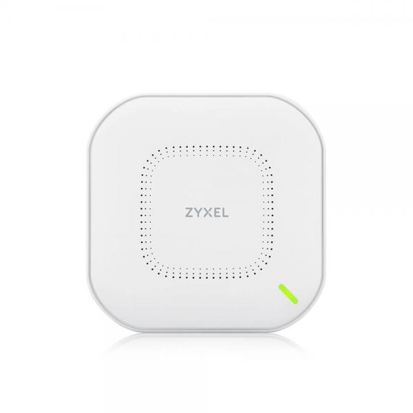 Zyxel NWA210AX 2975 Mbit/s Bianco Supporto Power over Ethernet [PoE] (Zyxel NWA210 AX3000 2x2 MU-MIMO, Incl 3 yr Connect and Protect & Nebula Plus Pack, PoE+ [802.3at], Standalone/Nebula Cloud Managed Including Power Adapter)