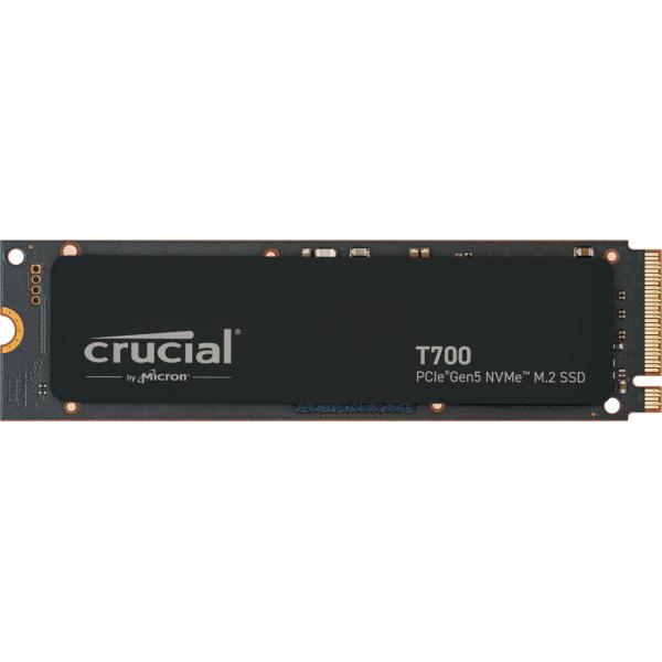 CRUCIAL T700 SSD 1.000GB M.2 NVMe PCI EXPRESS 5.0 x4 LETTURA 11.700 MB/s SCRITTURA 9.500 MB/s
