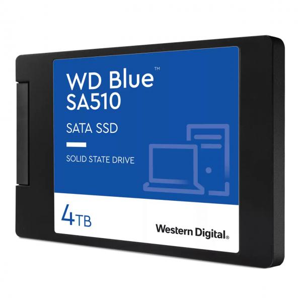 WD Blue SA510 WDS400T3B0A - SSD - 4 TB - internal - 2.5 - SATA 6Gb/s