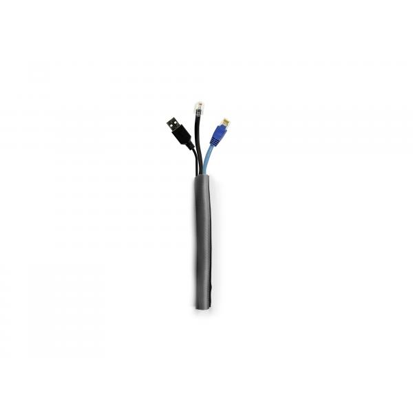 Multibrackets 4197 organizer per cavi Guaina per cavi Nero 1 pz (Multibrackets M Universal Cable Sock S)