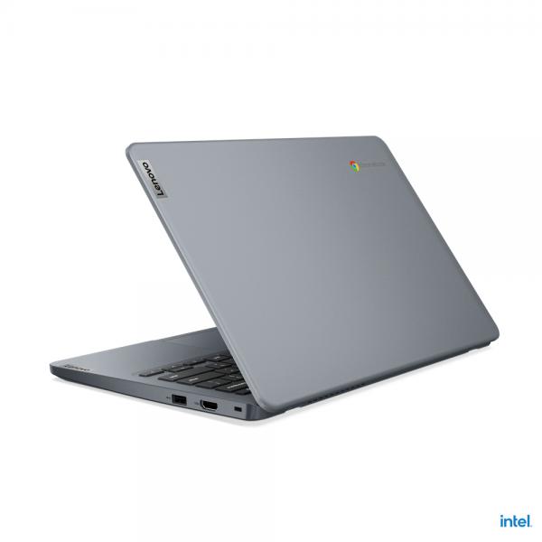 Lenovo 14e IntelÂ® N N200 Chromebook 35,6 cm [14] Full HD 8 GB LPDDR5-SDRAM 128 GB eMMC Wi-Fi 6E [802.11ax] ChromeOS Grigio (CHROMEBOOK 14E G3 INTEL N200 - 8GB 128GB 14IN CHROMEOS 1Y WARR) - Versione UK