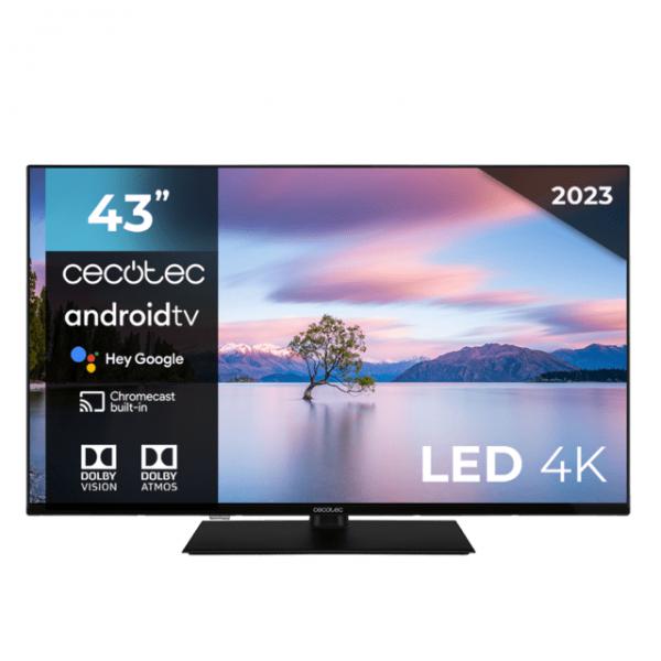 Smart TV Cecotec A2Z ALU200-Z 4K Ultra HD 43" LED