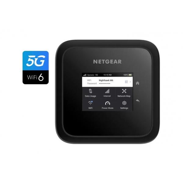 NETGEAR Nighthawk M6 Router di rete cellulare (NIGHTHAWK 5G MOBILE ROUTER - WIFI6 2.5GBPS 5G SPEED)
