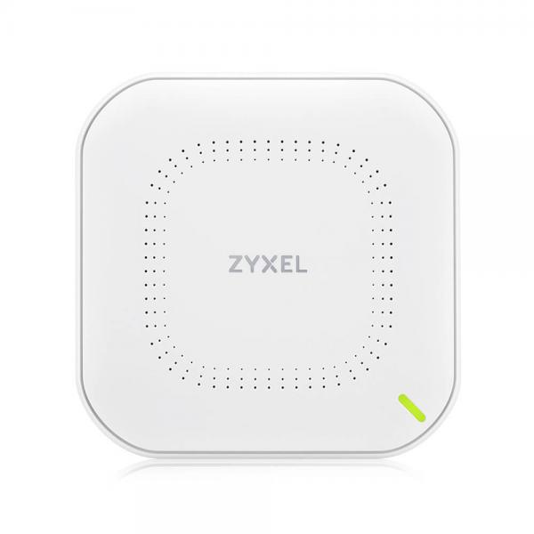 Zyxel NWA90AX PRO 2400 Mbit/s Bianco Supporto Power over Ethernet [PoE] (Zyxel NWA90AX Pro - Radio access point - 2.5G PoE uplink, 3x3 + 2x2 MU-MIMO antenna, AX3000 Multi-gig, NebulaFlex Cloud - Wi-Fi 6 - 2.4 GHz, 5 GHz)