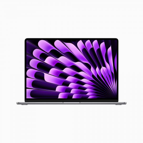 Apple MacBook Air Apple M M2 Computer portatile 38,9 cm [15.3] 8 GB 512 GB SSD Wi-Fi 6 [802.11ax] macOS Ventura Grigio (MACBOOK AIR 15 M2 8C/10C/16C - 8GB RAM 512GB SSD - SPACE GREY) - Versione Tedesca