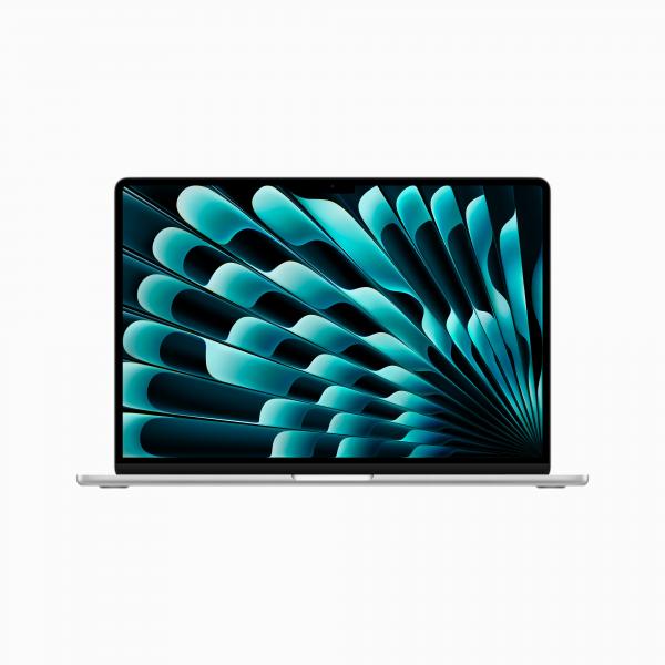 Apple MacBook Air Computer portatile 38,9 cm [15.3] Apple M M2 8 GB 512 GB SSD Wi-Fi 6 [802.11ax] macOS Ventura Argento (MACBOOK AIR M2 8C CPU 10C GPU - 15IN 8GB 512GB SILVER) - Versione UK