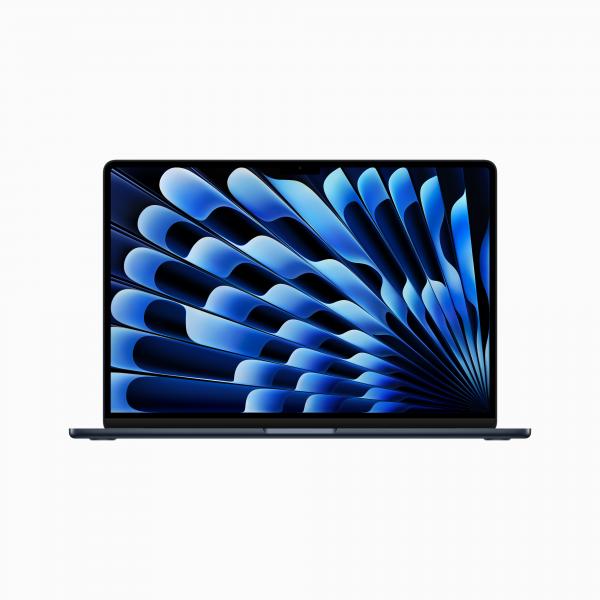 Apple MacBook Air Computer portatile 38,9 cm [15.3] Apple M M2 8 GB 256 GB SSD Wi-Fi 6 [802.11ax] macOS Ventura Blu marino (MacBook Air 15inch - M2 8-core CPU and 10-core GPU - 8GB RAM - 256GB SSD - Midnight - Z18T) - Versione UK