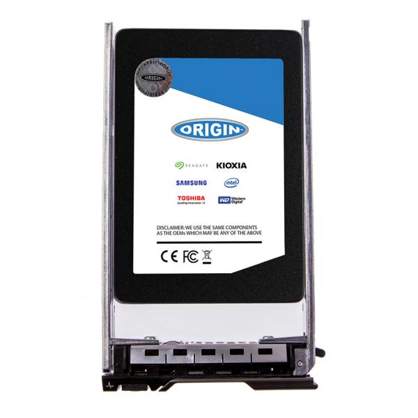 Origin Storage CPQ-480EMLCRI-S12 drives allo stato solido 2.5 480 GB Serial ATA III 3D eMLC (480GB HOT PLUG ENTERPRISE SSD 2.5IN SATA RI OEM: P40497-B21)