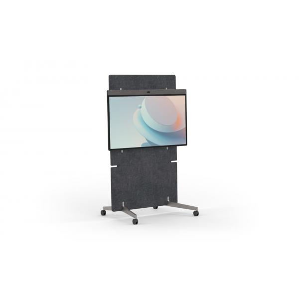 Neat NEATBOARD50-ADAPTIVESTAND accessorio per lavagne bianche interattive Monte Grigio (The adaptive stand is unique to Neat Board 50 and brings greater-than-ever accessibility and freedom to your meetings. Besides allowing you to move the device from space to space, it enables anyone to adjust the screen up or down for optimal use and viewing.)