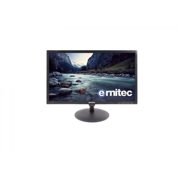 Ernitec 0070-24124-2 LED display 61 cm [24] 1920 x 1080 Pixel Full HD Nero (24'' Surveillance monitor for - 24/7 Use, 1080P Resolution 1 - x HDMI 2.0, 1 x Display Port, 2 x Speakers, PSU. - Warranty: 60M)