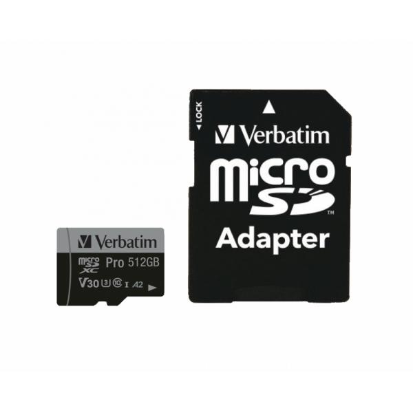 MICRO SDXC CARD PRO U3 C10 A2