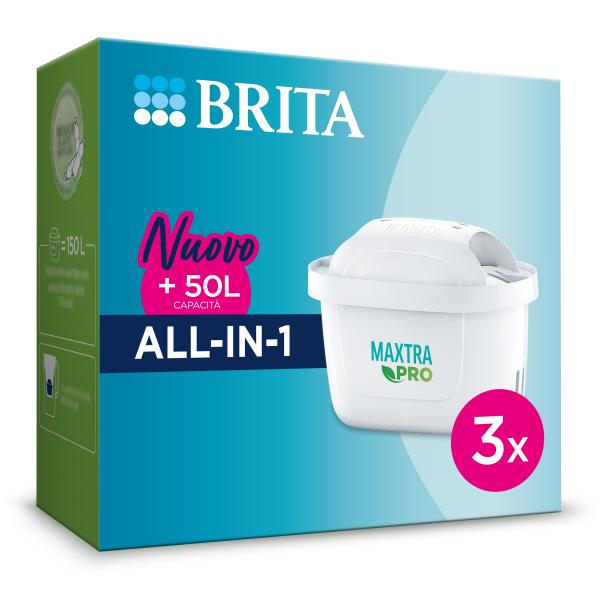 Brita Filtri per acqua MAXTRA+ Pack 2 - per 2 mesi di filtrazione