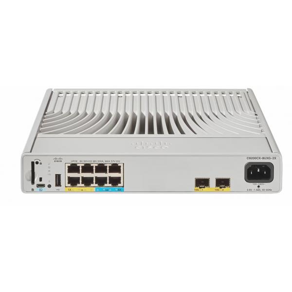 Cisco Catalyst C9200CX-8UXG-2X-E switch di rete Gestito L2/L3 Supporto Power over Ethernet (PoE) Grigio