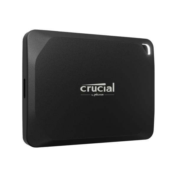 Crucial X10 Pro 1 TB Nero (Crucial X10 Pro - SSD - crittografato - 1 TB - esterno [portatile] - USB 3.2 Gen 2 [USB-C connettore] - 256 bit AES)