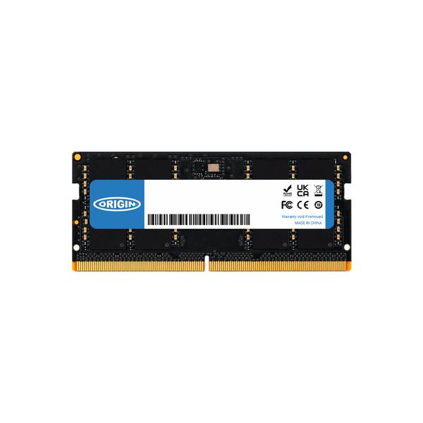 Origin Storage KVR48S40BS8K2-32-OS memoria 32 GB 2 x 16 GB DDR5 4800 MHz (32GB DDR5 5600MHz SODIMM 1Rx8 Non-ECC 1.1V [Kit of 2])
