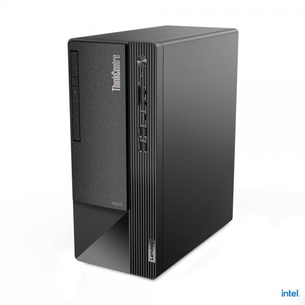 Lenovo ThinkCentre neo 50t IntelÂ® Coreâ„¢ i5 i5-13400 8 GB DDR4-SDRAM 256 GB SSD Windows 11 Pro Tower PC Nero (Lenovo ThinkCentre neo 50t Gen 4 12JD - Tower - Core i5 13400 / 2.5 GHz - RAM 8 GB - SSD 256 GB - TCG Opal Encryption 2, NVMe - UHD Graphics 730 - GigE - Win 11 Pro - monitor: none - keyboard: UK - black - TopSeller - with 1 Year Lenovo Onsite Support) - Versione UK