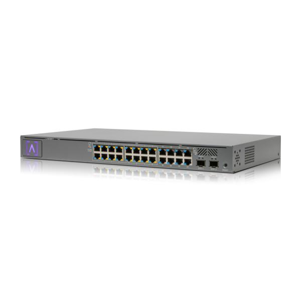 Alta Labs S24-POE switch di rete Gestito Gigabit Ethernet [10/100/1000] Supporto Power over Ethernet [PoE] Grigio (Alta Labs 24 Port PoE+ 240W Powered Network Switch - S24-POE)