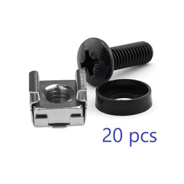 M6 CAGE NUT SET AND MOUNTING