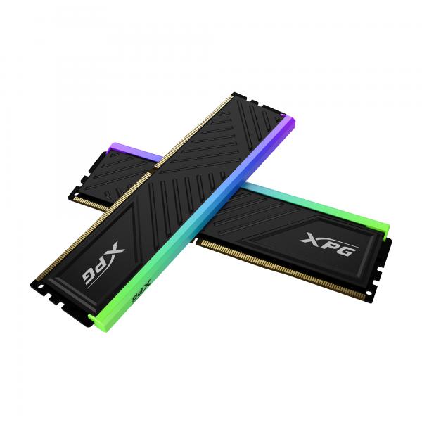 ADATA SPECTRIX D35G memoria 64 GB 2 x 32 GB DDR4 3200 MHz (ADATA XPG Spectrix D35G RGB 64GB Kit [2 x 32GB], DDR4, 3200MHz [PC4-25600], CL16, XMP 2.0, DIMM Memory, Black)