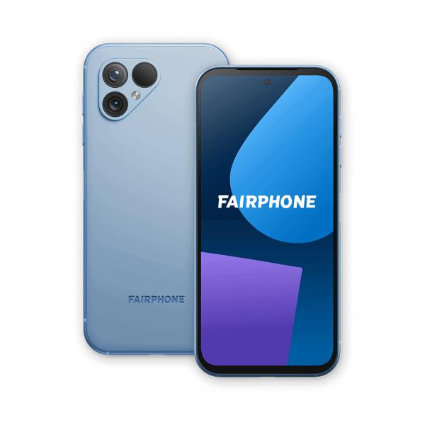 Fairphone 5 16,4 cm [6.46] Doppia SIM Android 13 5G USB tipo-C 8 GB 256 GB 4200 mAh Blu (FAIRPHONE 5 5G 8GB 256GB - SKY BLUE ANDROID)