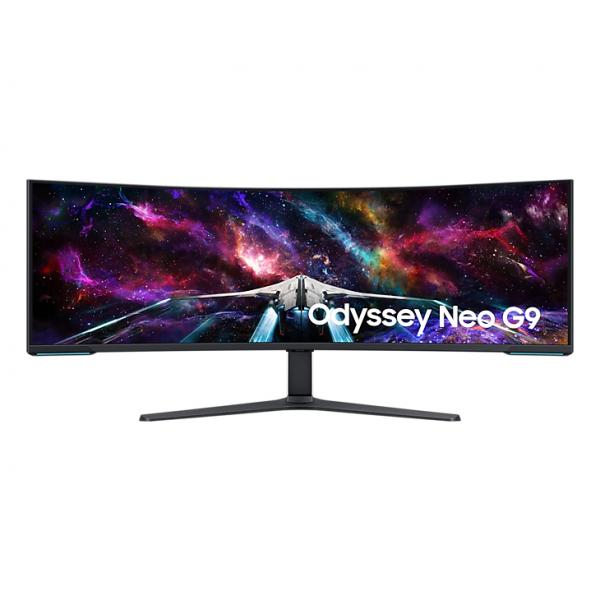 Samsung Odyssey S57CG954NU Monitor PC 144,8 cm (57") 7680 x 2160 Pixel 8K Ultra HD QLED Nero, Bianco