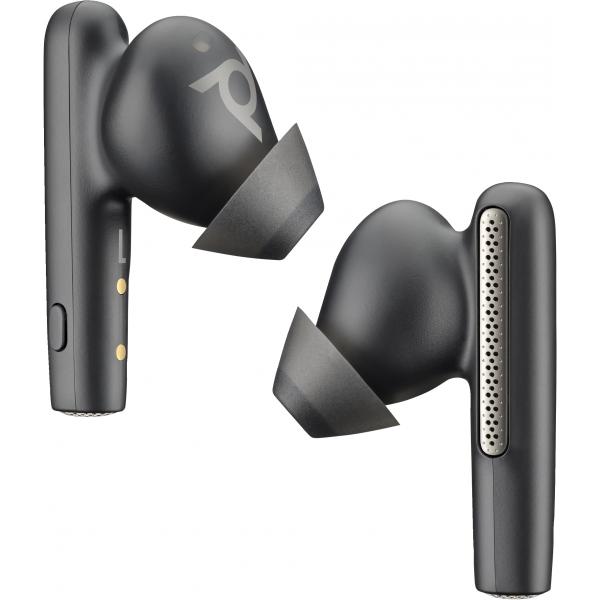 POLY Voyager Free 60+ UC Auricolare Wireless In-ear Musica e Chiamate USB tipo-C Bluetooth Nero