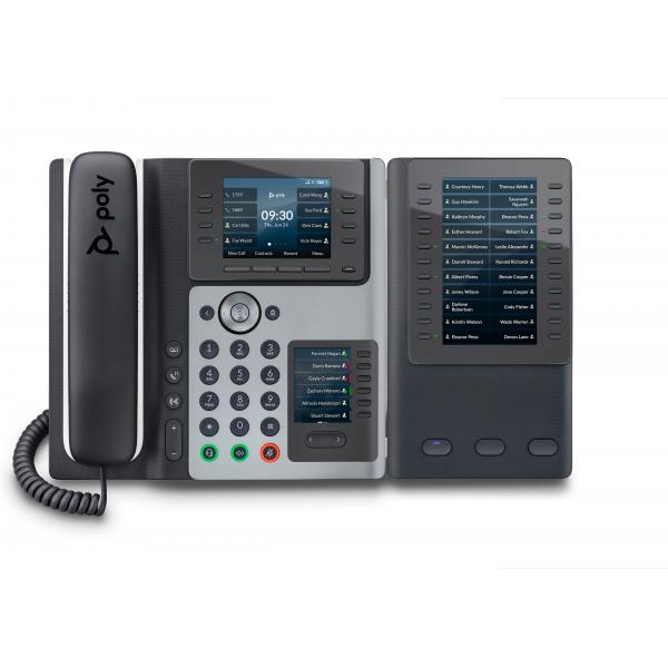 POLY Telefono IP Edge E450 abilitato per PoE (POLY EDGE E450 IP PH POE-E - ) - Versione UK