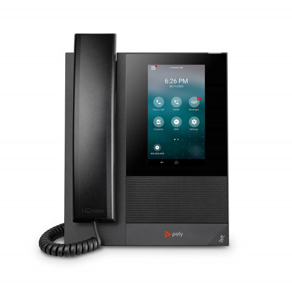 POLY Telefono multimediale aziendale CCX 400 con Open SIP e abilitato per PoE (CCX 400 MEDIA PHONE OPENSIP PO - LOCALIZATION)