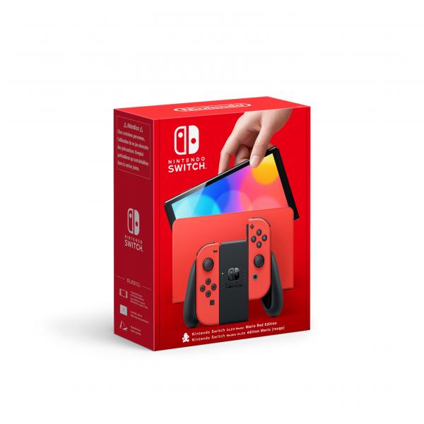 Console Nintendo Switch Oled Mario Special Edition Red