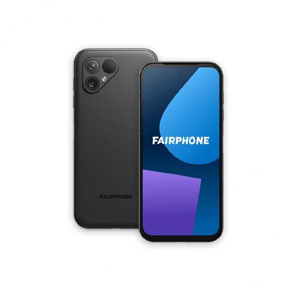Fairphone 5 16,4 cm [6.46] Doppia SIM Android 13 5G USB tipo-C 8 GB 256 GB 4200 mAh Nero (FAIRPHONE 5 5G 8GB 256GB - BLACK MATTE ANDROID)
