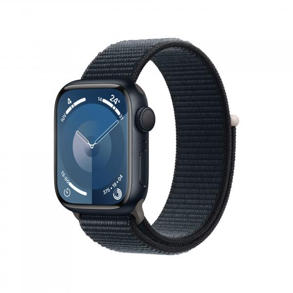 Apple Watch Serie9 41mm Aluminium MidNight Sport Loop MidNight ITA MR8Y3QL/A 195949030048