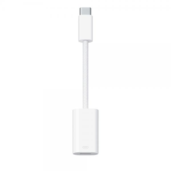 Apple Adattatore Da UsB-C Maschio A Lightning Femmina Bianco